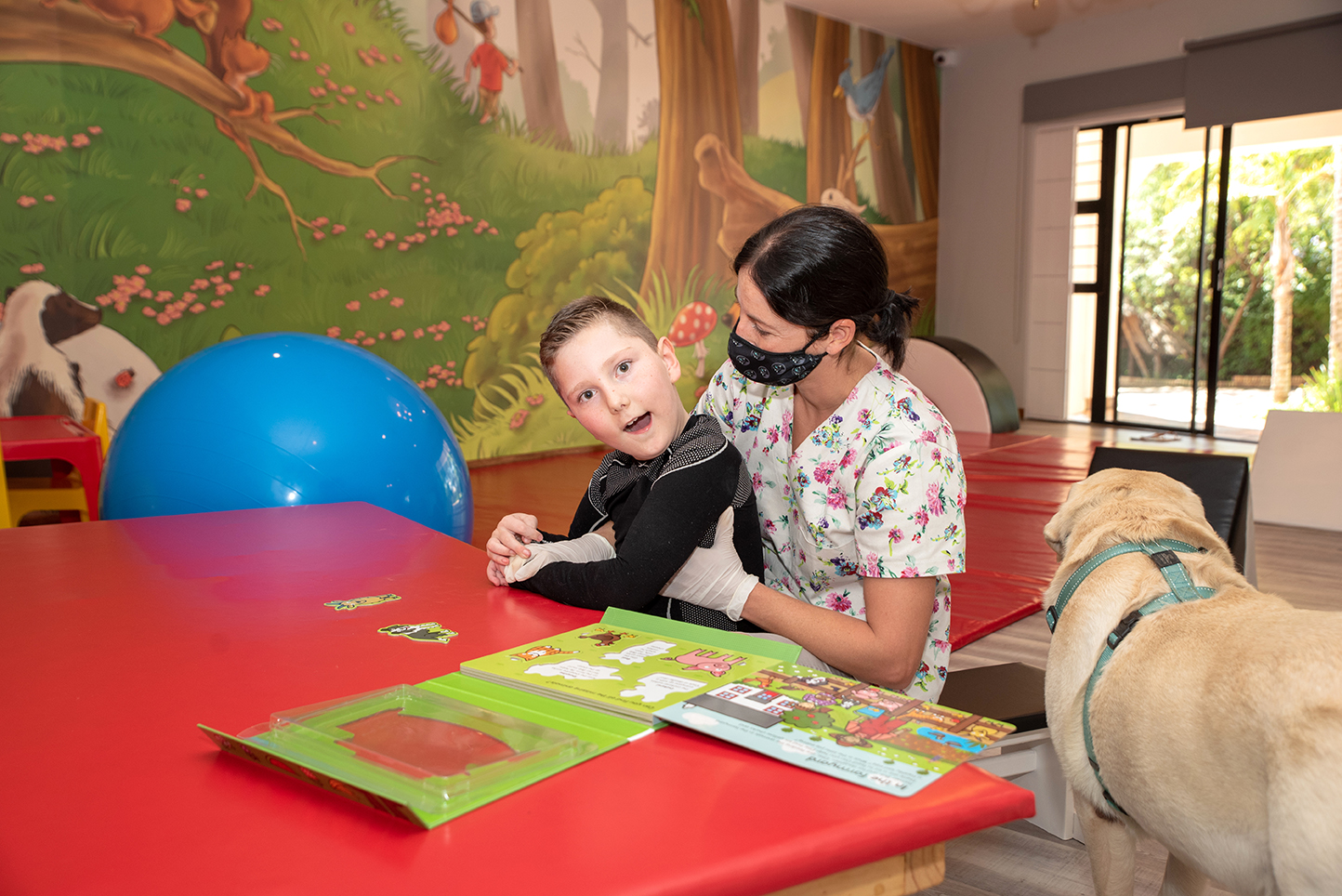 Our soft play area is a great environment for play and learning